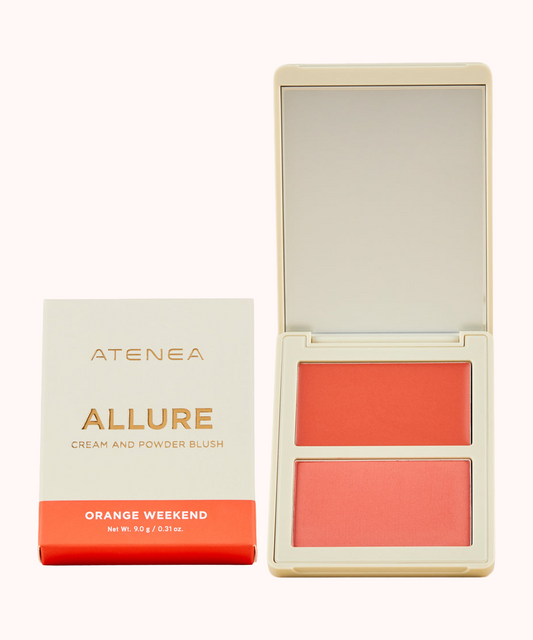 ATENEA RUBOR EN DÚO ALLURE CREMA Y POLVO COMPACTO