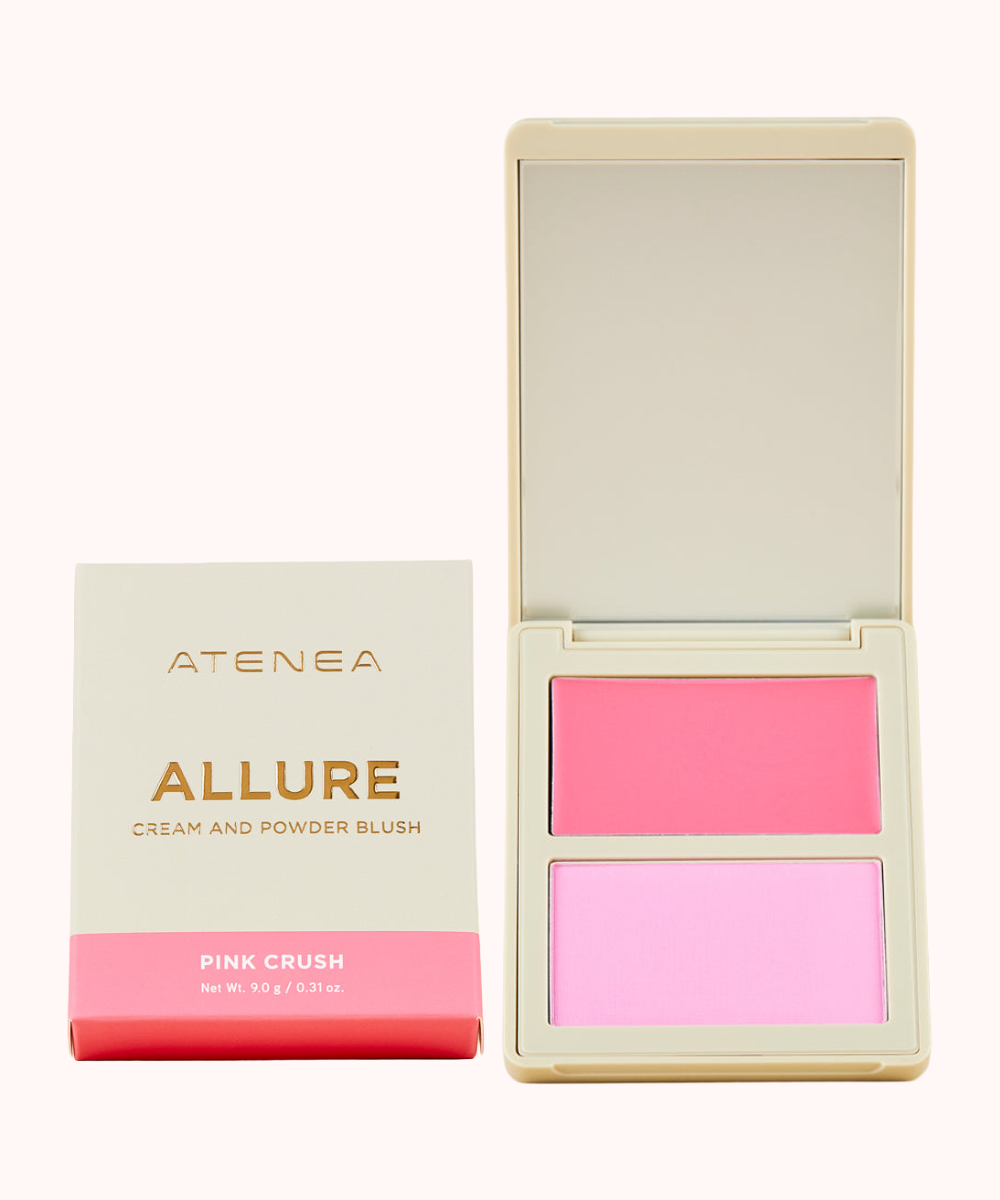 ATENEA RUBOR EN DÚO ALLURE CREMA Y POLVO COMPACTO