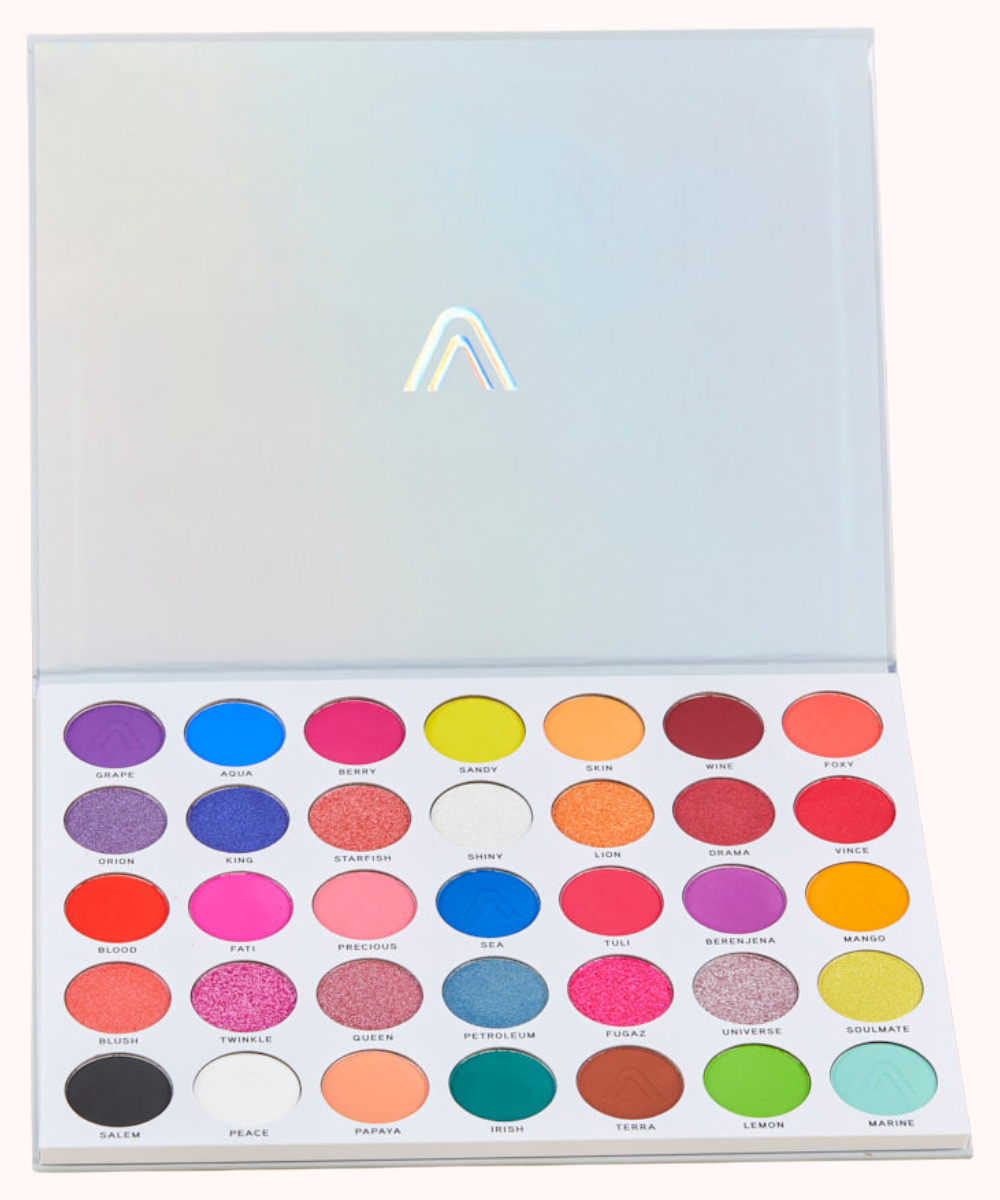 ATENEA PALETA DE SOMBRAS HAWAII - MAKEUP EXPERT