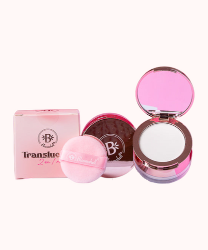 BLOOMSHELL POLVO SUELTO TRANSLUCENT 2 EN 1 MINI