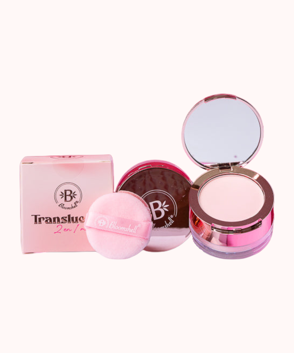 BLOOMSHELL POLVO SUELTO TRANSLUCENT 2 EN 1 MINI