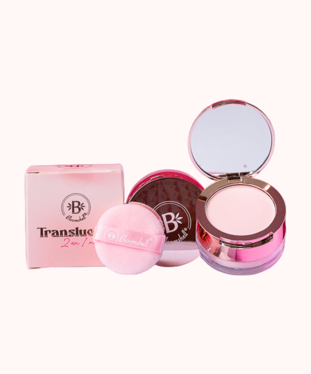 BLOOMSHELL POLVO SUELTO TRANSLUCENT 2 EN 1 MINI